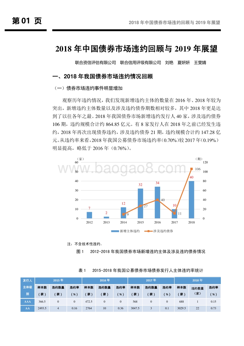 2018年中国债券市场违约回顾与2019年展望.pdf_第2页