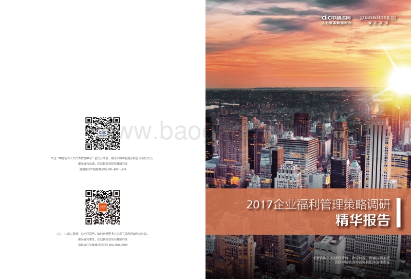 2017企业福利管理策略调研精华报告.pdf_第1页
