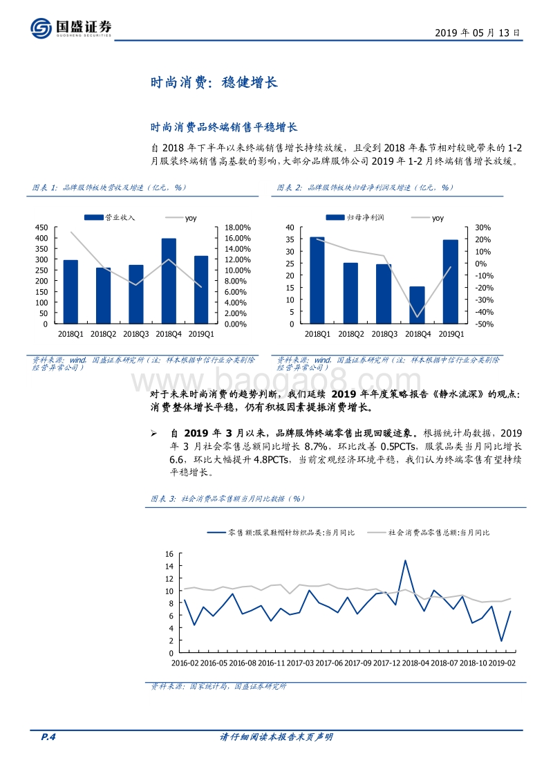 时尚消费2019中期策略：优选赛道，关注经营.pdf_第4页