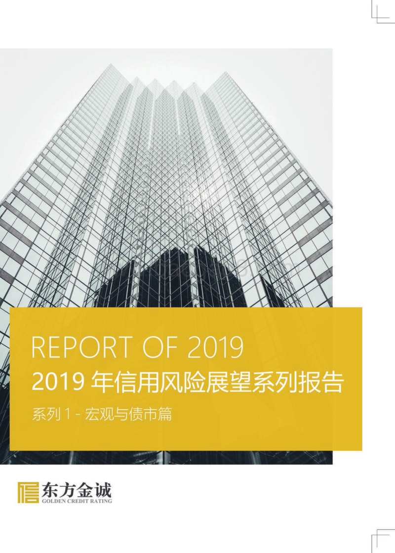 2019年信用风险展望系列报告系列4：宏观与债市篇.pdf_第1页