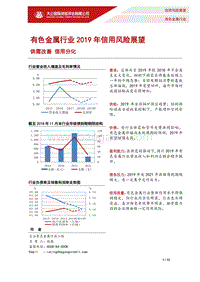有色金属行业2019年信用风险展望.pdf
