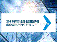 2018年Q3全球创新经济健康度和生产力分析报告.pptx