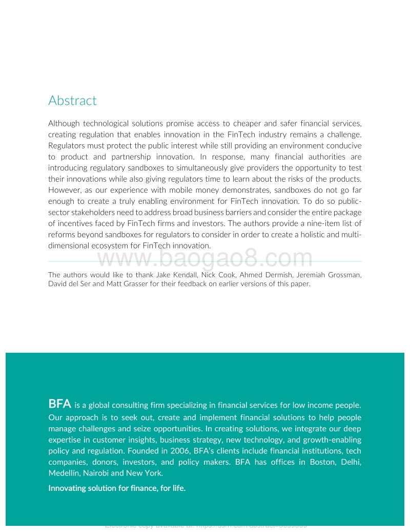 超越监管沙盒，在新兴市场实现FinTech创新（英文版）.pdf_第2页