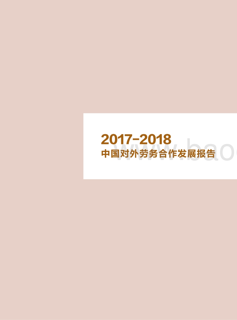 2017-2018中国对外劳务合作发展报告.pdf_第2页
