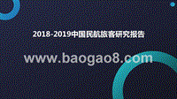 2018-2019中国民航旅客研究报告.pptx