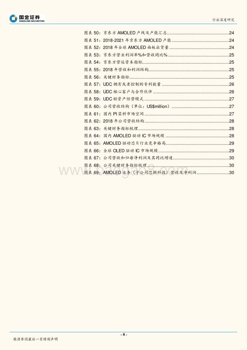 显示面板行业深度研究：智能手机AMOLED大势所趋，显示面板行业触底回升.pdf_第4页