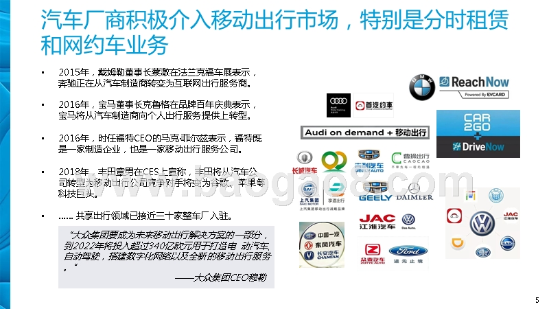2019中国移动出行市场现状及发展分析报告.pptx_第5页