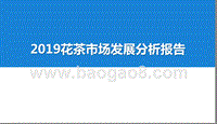 2019花茶市场发展分析报告.pptx