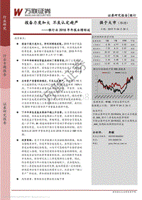 银行业2018年年报业绩综述：拨备力度加大，不良认定趋严.pdf
