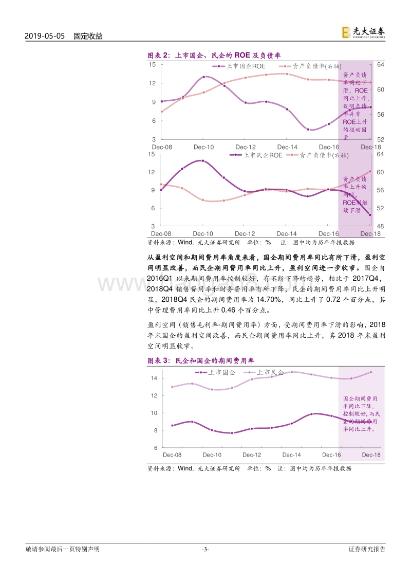 从上市公司2018年年报观测信用基本面：国企和民企基本面都有什么新变化？.pdf_第3页