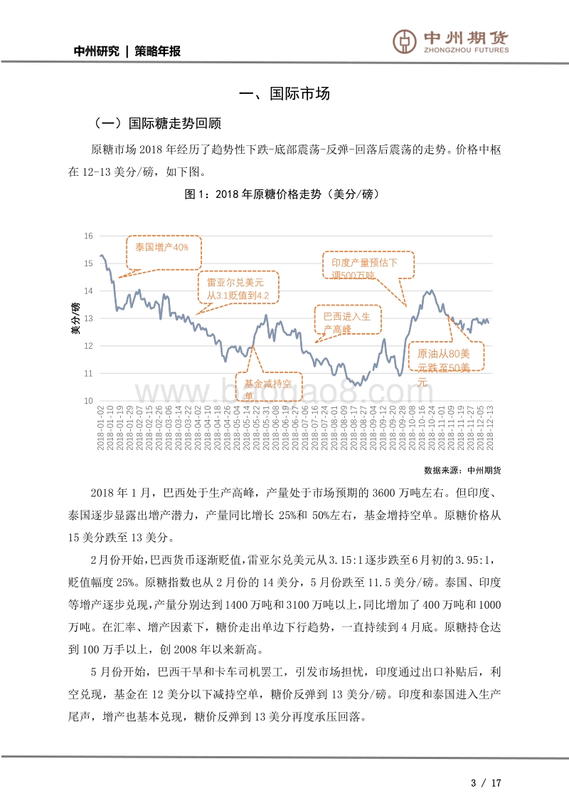 年度投资策略（白糖）：释放尾部风险，转机或在春天.pdf_第3页
