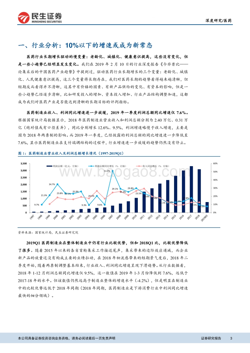 医药2018年报及2019年一季报总结.pdf_第3页