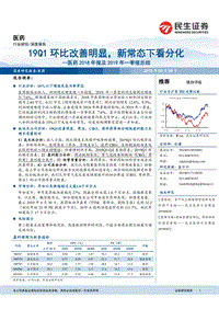 医药2018年报及2019年一季报总结.pdf