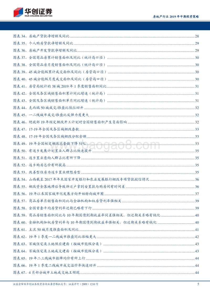 房地产行业2019年中期投资策略：回归本源，拾级而上.pdf_第5页
