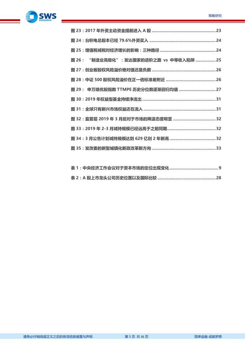 研究各领域2019年2季度展望：珍惜核心资产.pdf_第5页