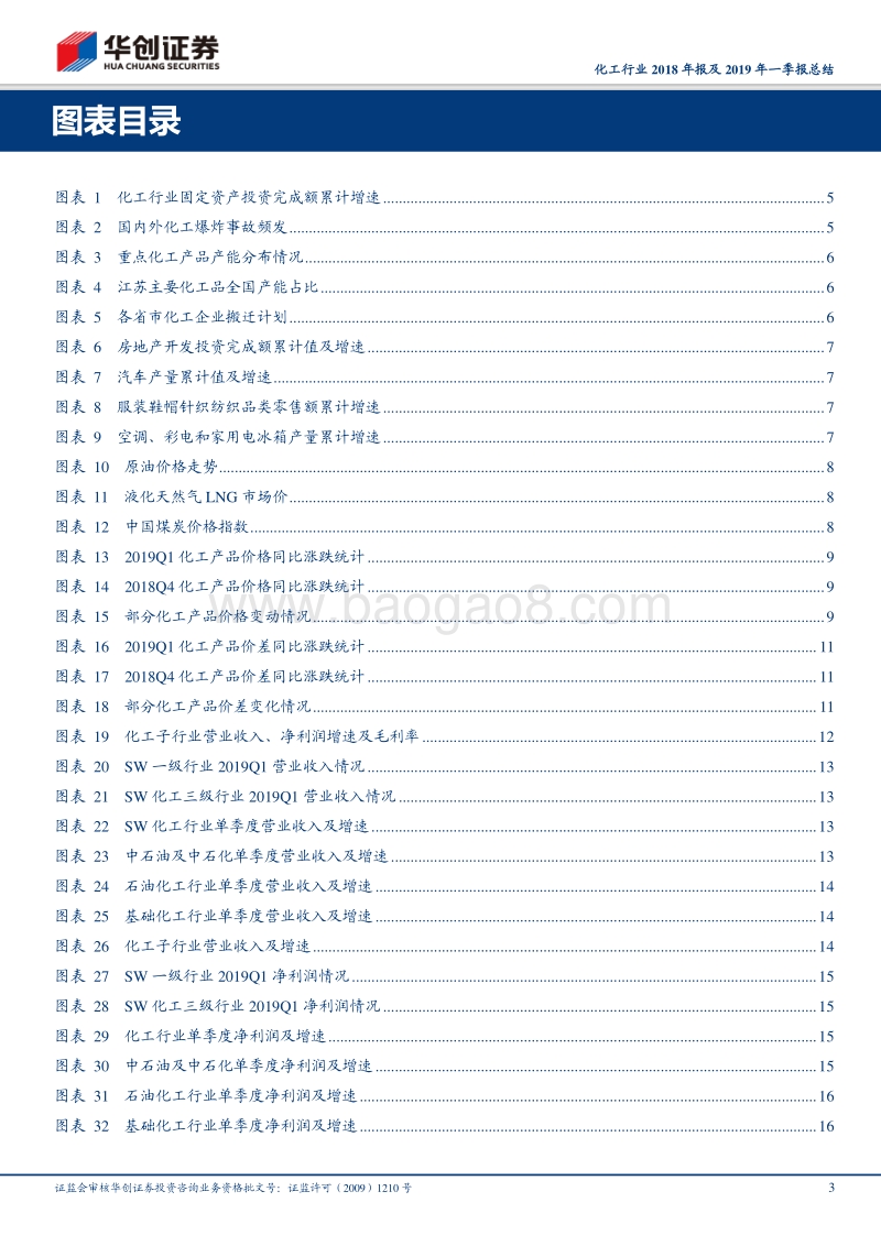 化工行业2018年报及2019年一季报总结.pdf_第3页