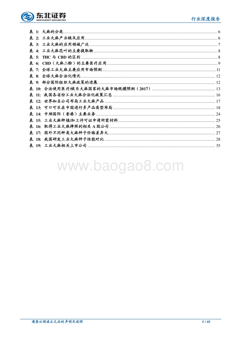 工业大麻：政策边际放宽，应用场景想象无穷.pdf_第5页