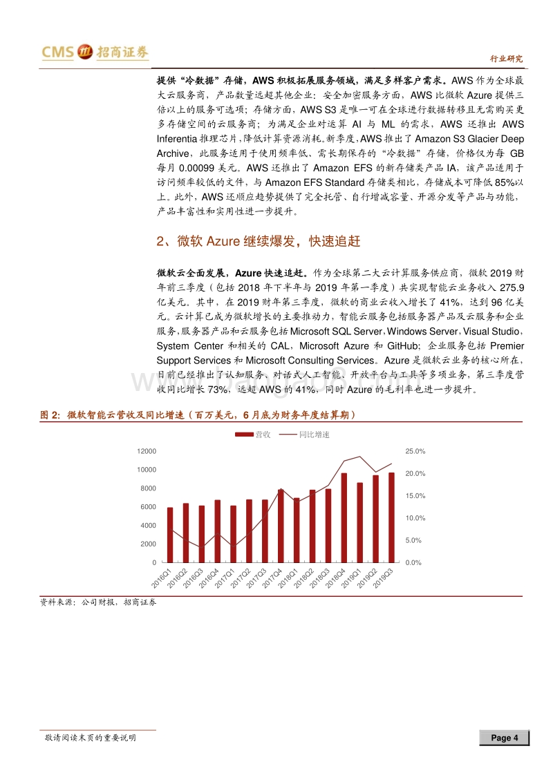 云计算专题系列（五）：云巨头财报靓眼，产业再迎高光时刻.pdf_第4页