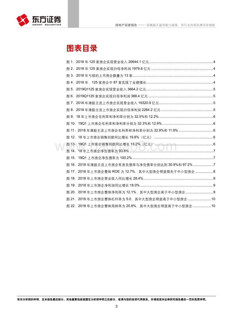 房地产行业2018年年报及2019年一季报回顾.pdf_第3页