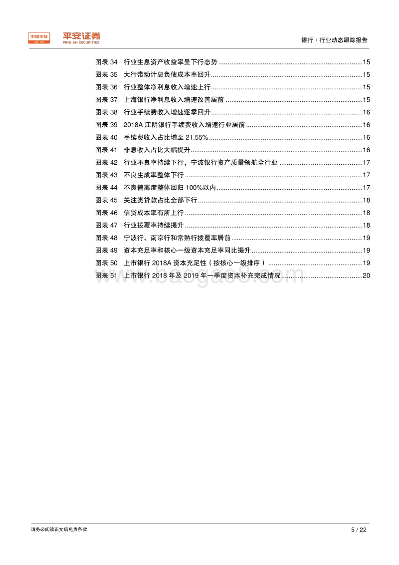银行行业2018年年报和2019年一季报综述.pdf_第5页