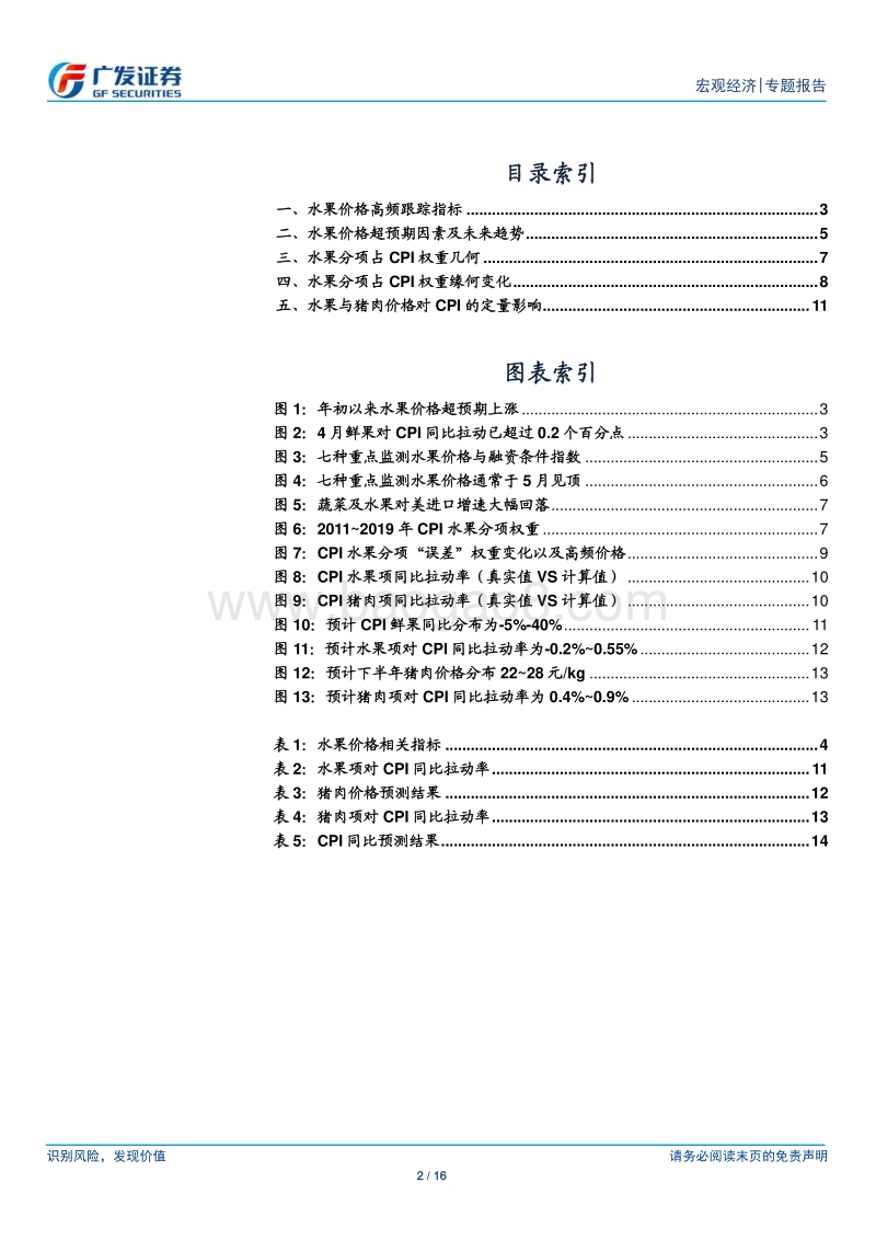 水果等农贸价格上涨如何影响CPI.pdf_第2页