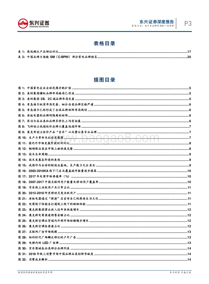 东兴家电专题报告：关于多品牌布局的一些思考.pdf_第3页