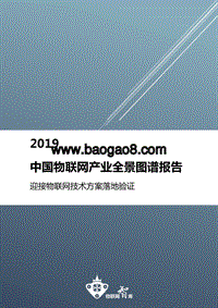 2019中国物联网产业全景图谱报告.pdf