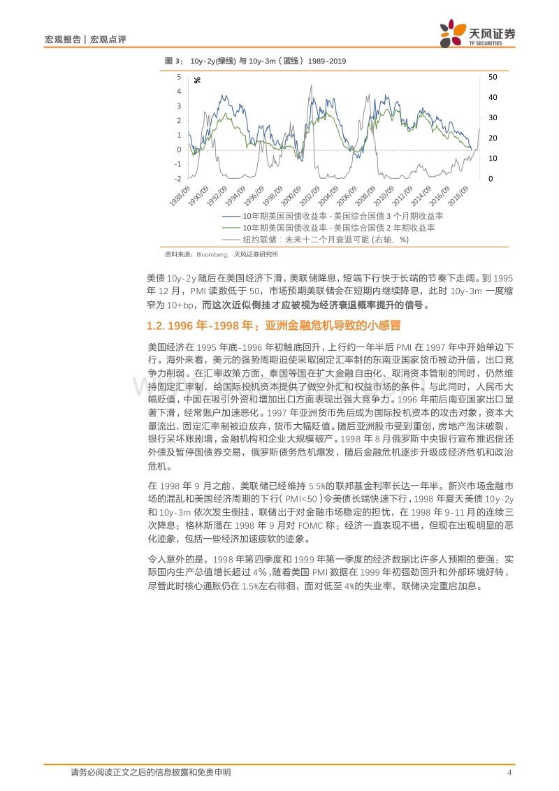 对比“令人惊艳”的90年代和现在：这次美国经济能否躲过衰退？.pdf_第4页