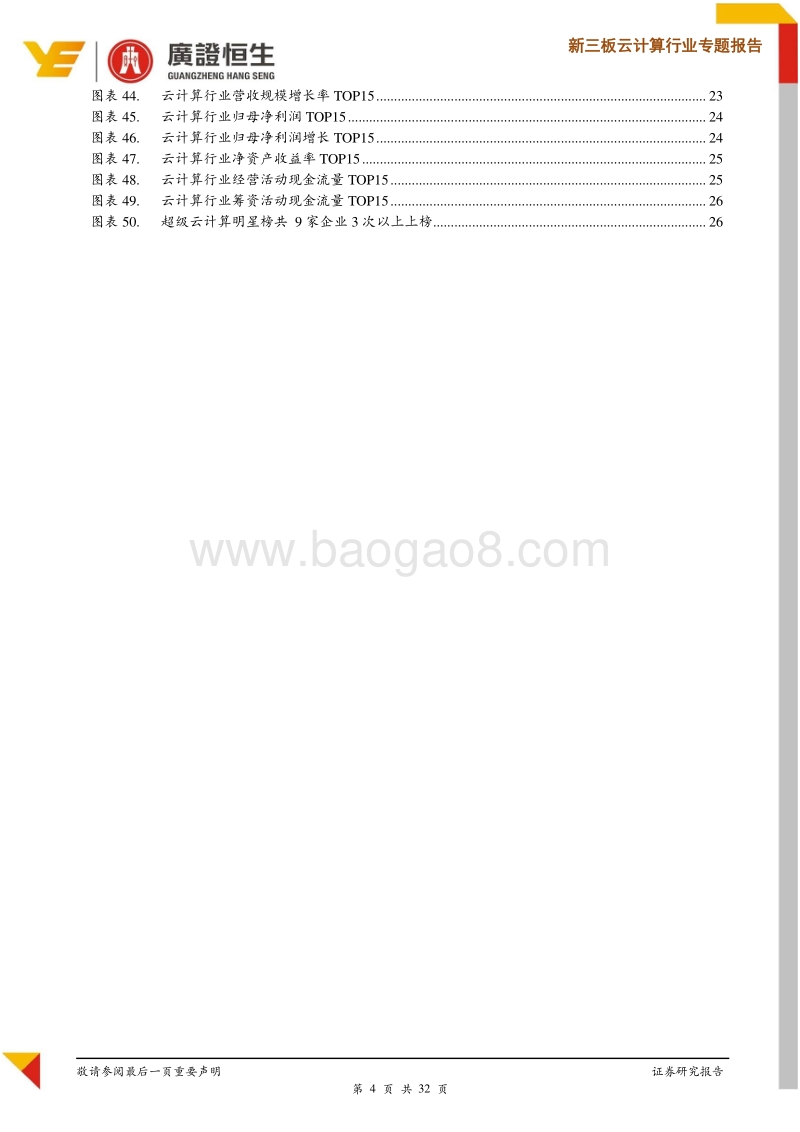 新三板云计算行业专题报告：规模“瘦身”下价值凸显，聚焦优质赛道白马企业.pdf_第4页