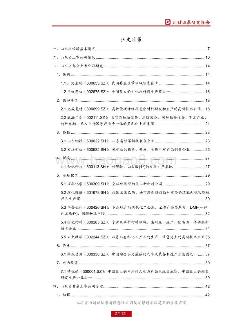 山东省上市公司分析.pdf_第2页