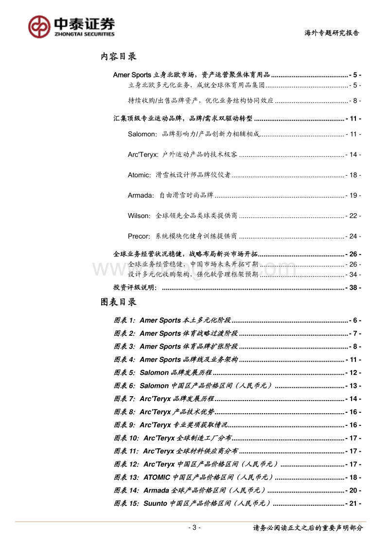安踏要约收购研究：AmerSports的品牌价值产品分析.pdf_第3页