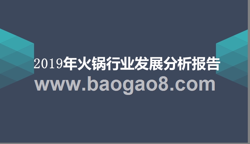 2019年火锅行业发展分析报告.pptx_第1页