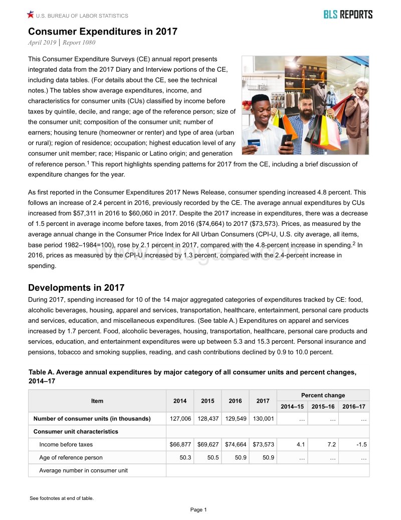2017年美国消费者支出调查报告.pdf_第1页