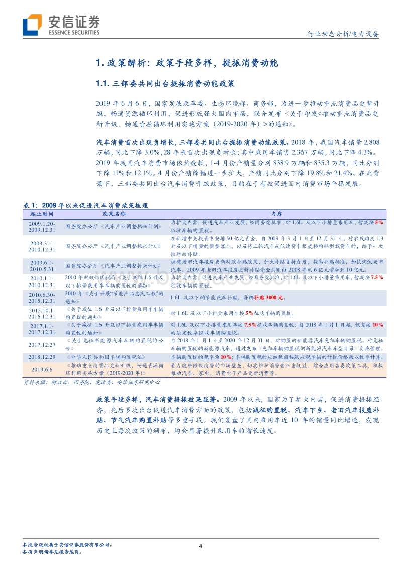 汽车消费升级政策深度解读：消费升级，提振动能.pdf_第4页