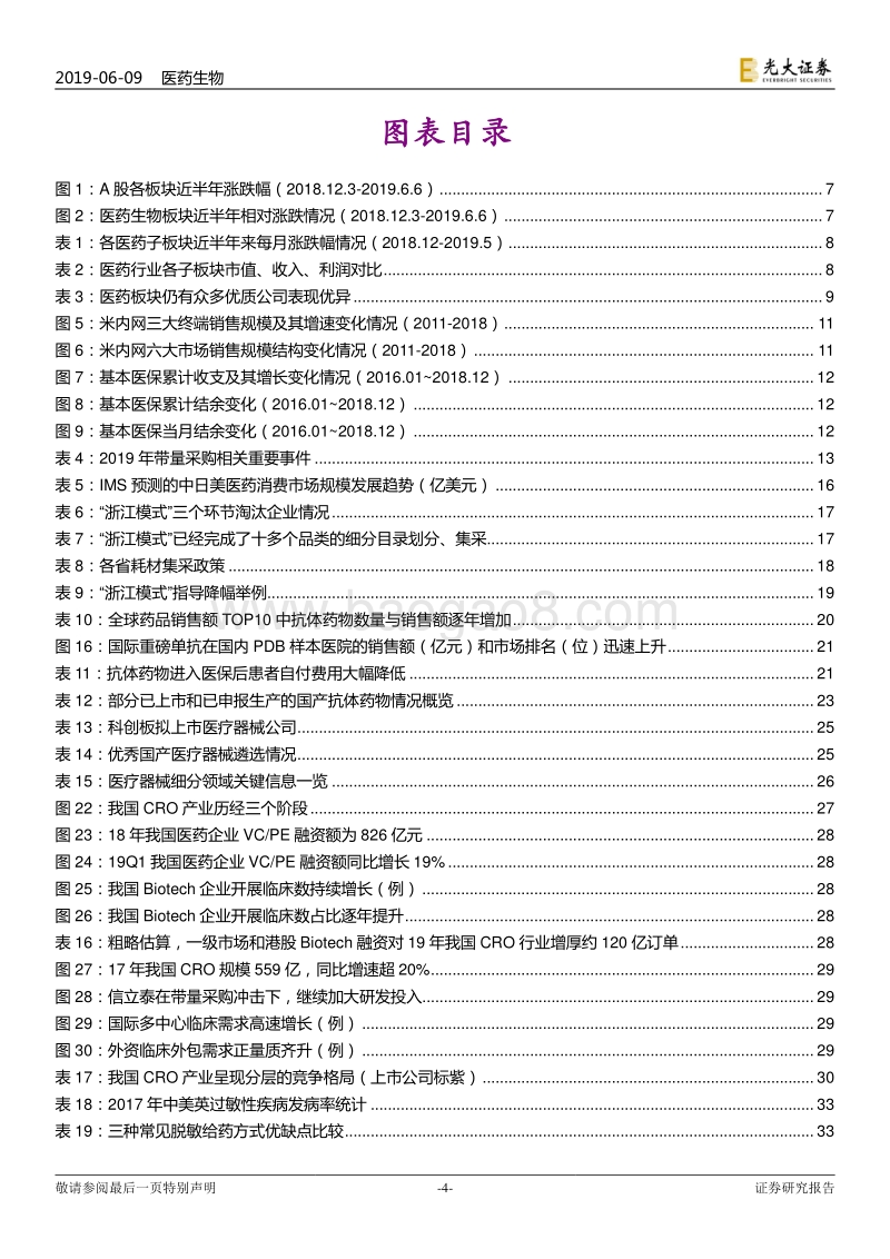 医药生物行业2019年下半年投资策略：新旧动能转换期，新机制下再平衡.pdf_第4页