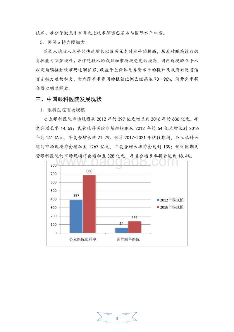 中国民营眼科医院产业研究报告.pdf_第3页