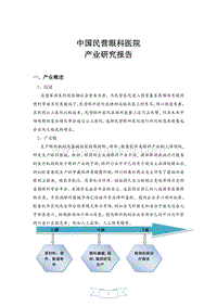 中国民营眼科医院产业研究报告.pdf