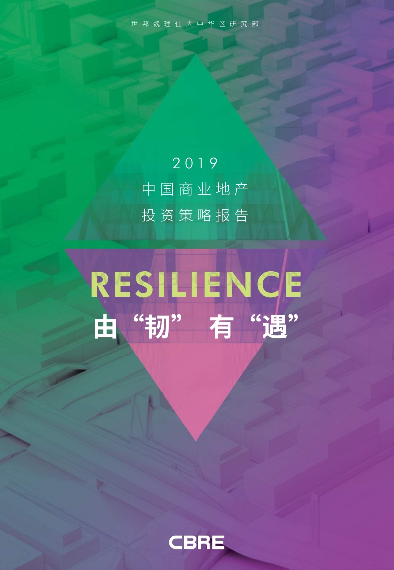 2019中国商业地产投资策略报告.pdf_第1页