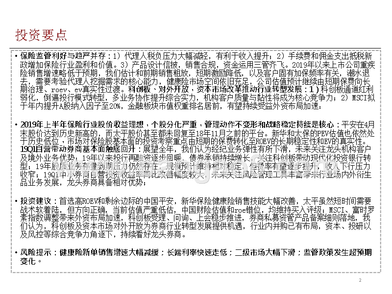 2019年非银金融发展前景投资分析报告.pptx_第2页