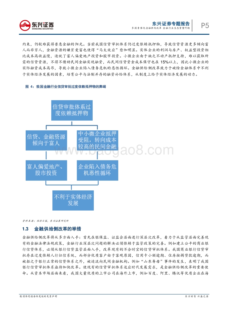 金融供给侧改革专题报告：多因素催化金融供给改革，金融行业生态重塑可期.pdf_第5页