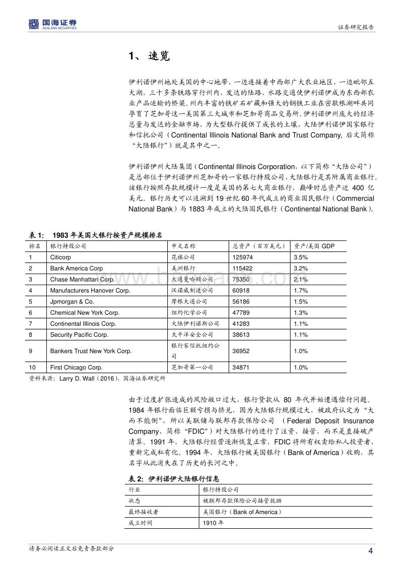 银行兴衰专题报告之五：利率市场化下的美国银行业倒闭潮.pdf_第4页