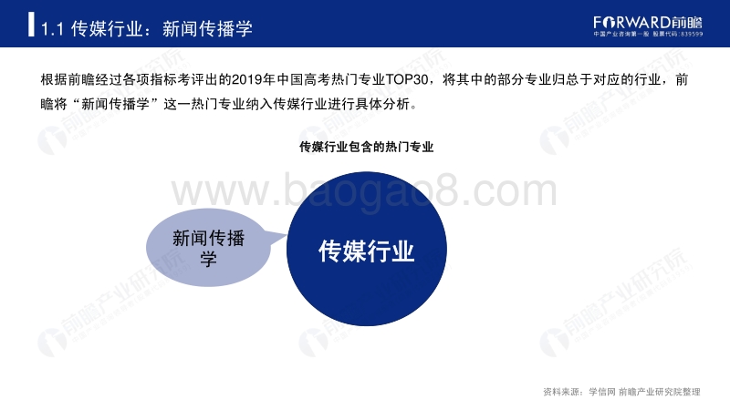 2019年高考志愿填报全解析：传媒行业报考热门专业、院校及前景.pdf_第4页