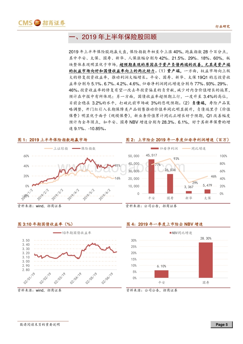 保险行业2019年中期投资策略：静待保险负债柳暗花明.pdf_第5页