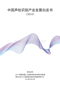 2019中国声纹识别产业发展白皮书.pdf
