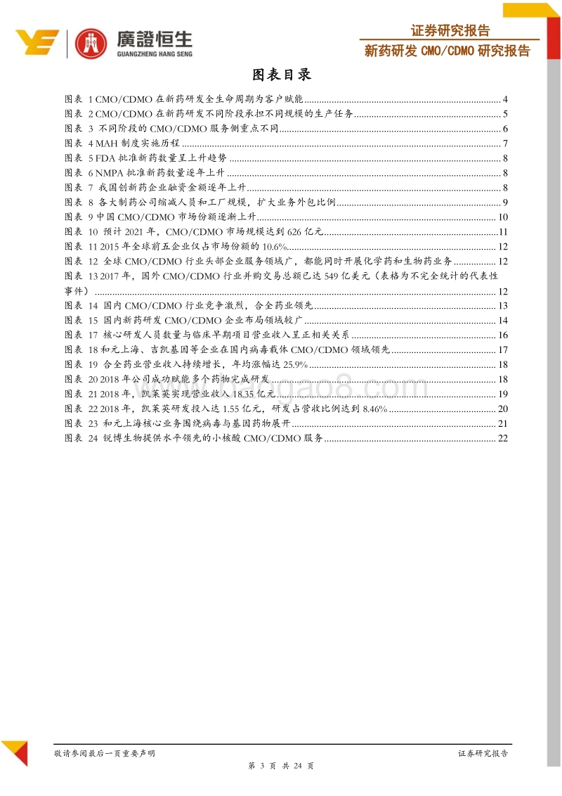 新药研发CMOCDMO专题报告：创新药黄金时代下，新药研发CMOCDMO迎发展良机.pdf_第3页