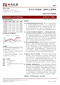 银行行业半年度策略：压力之下存韧性，底部之上有弹性.pdf