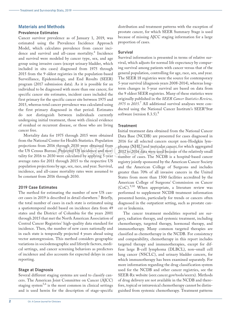 美国2019年癌症治疗与生存统计报告.pdf_第2页