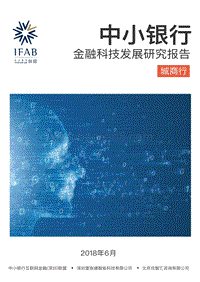 中小银行金融科技发展研究报告.pdf