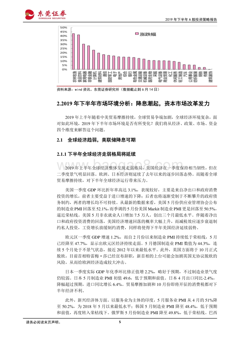 2019年下半年A股投资策略报告：迷雾渐散，再度起航.pdf_第5页