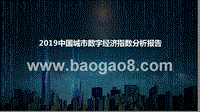 2019中国城市数字经济指数分析报告.pptx